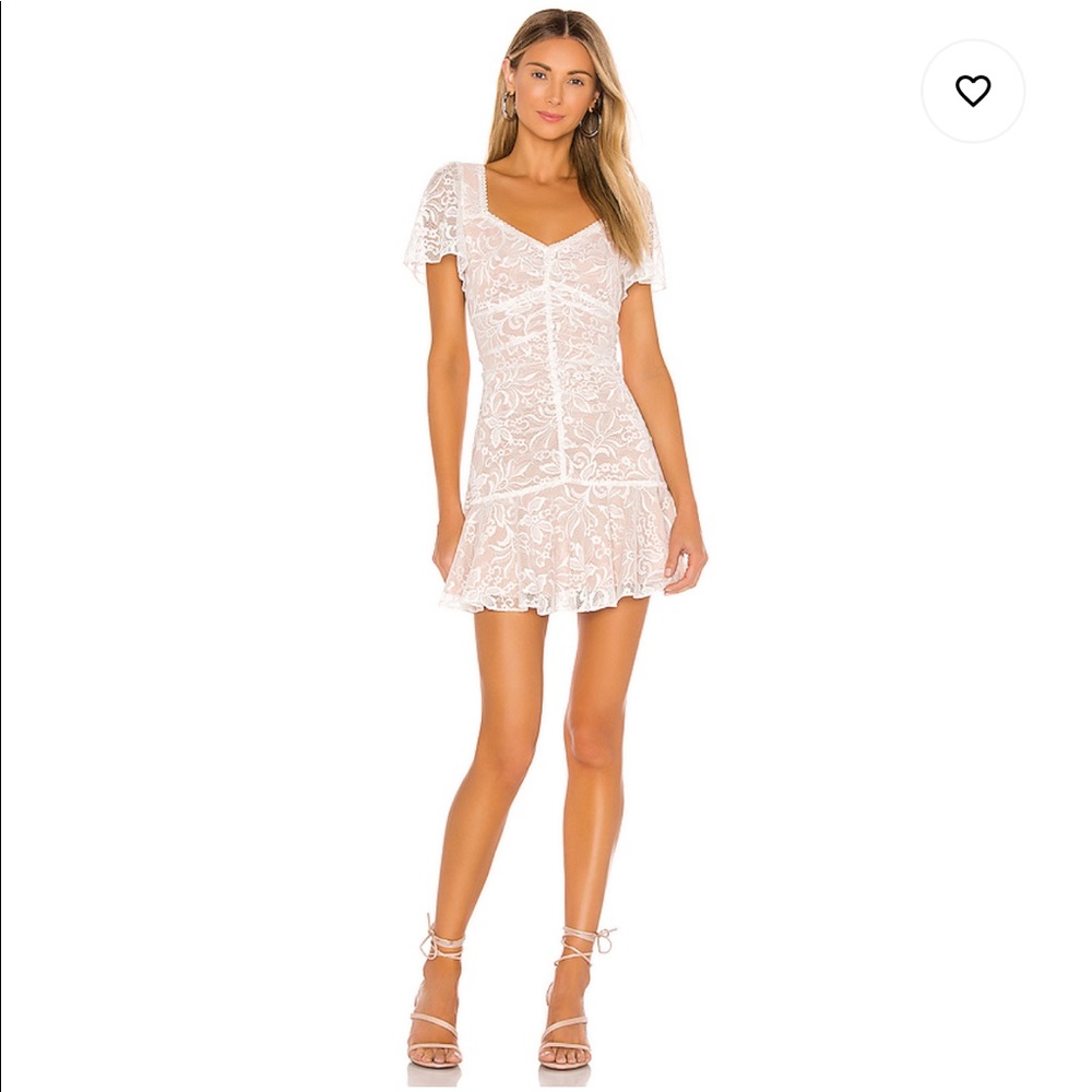 NWT white lace dress